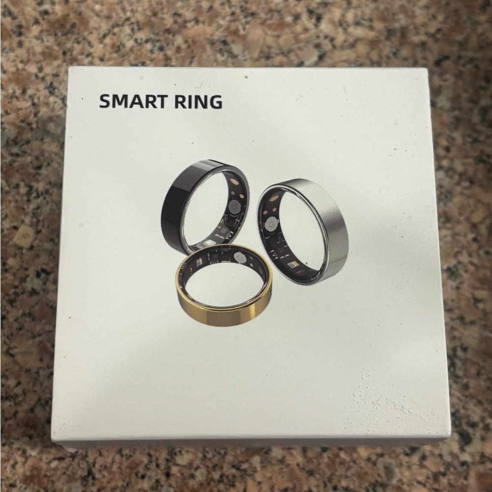 Smart Ring 3-Pack in Black, Silver & Gold